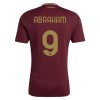 Maillot de Supporter AS Roma Abraham 9 Domicile 2024-25 Pour Enfant